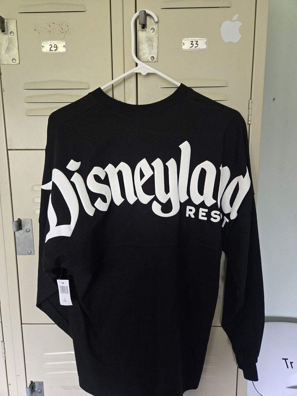 Disneyland Resort Black Long Sleeve Tee